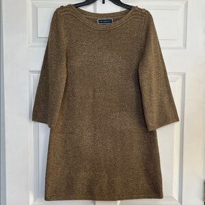 Karen Scott Tan Tunic Sweater - Women’s XS (Fits Like S)